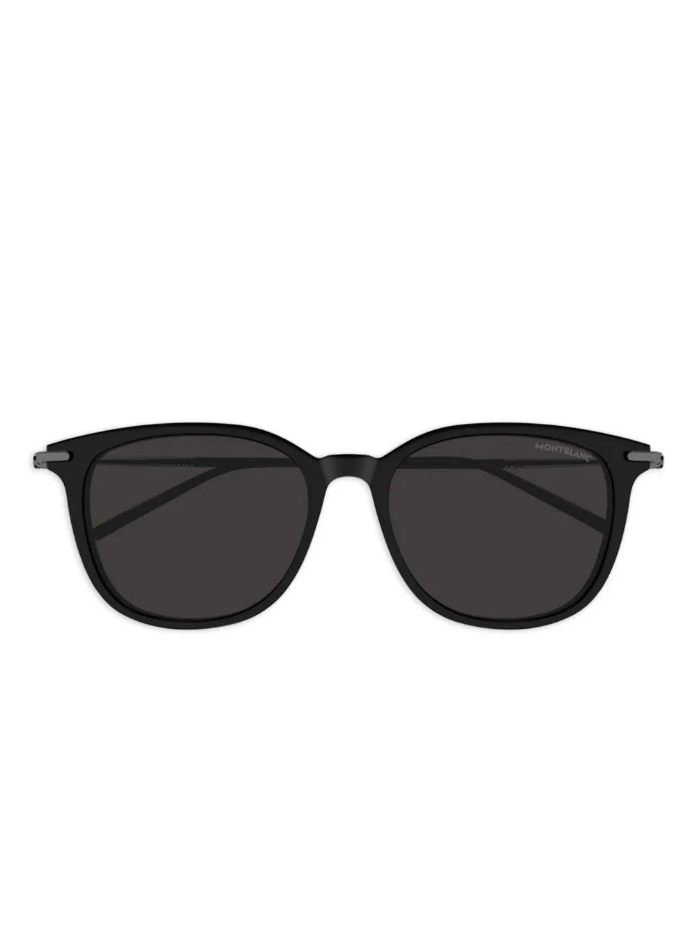Montblanc round-frame sunglasses Zwart