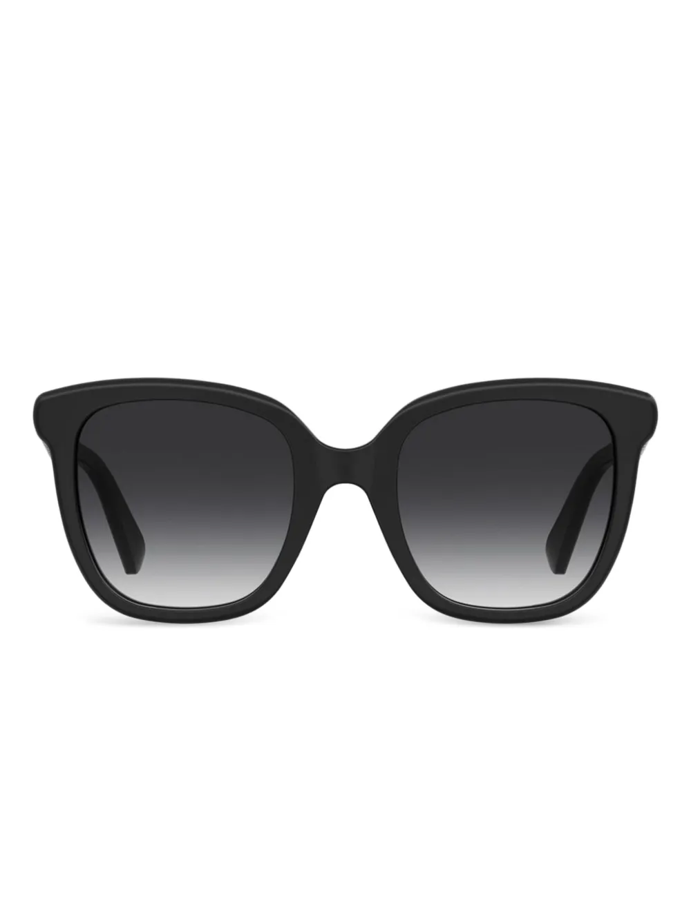 Moschino Eyewear logo-lettering square-frame sunglasses Zwart