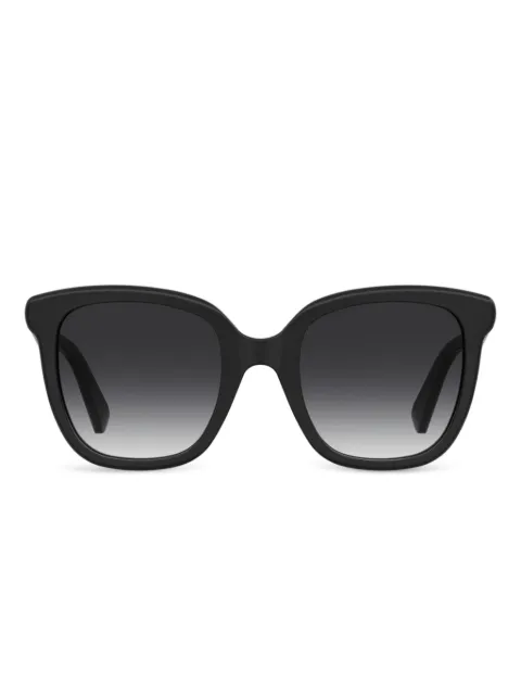 Moschino Eyewear logo-lettering square-frame sunglasses