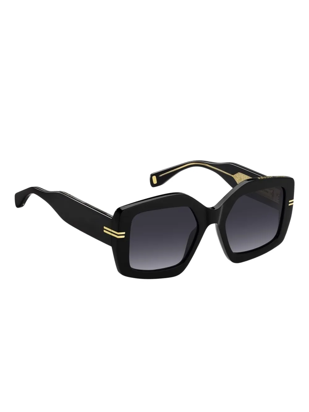 Marc Jacobs Eyewear geometric-frame sunglasses Zwart