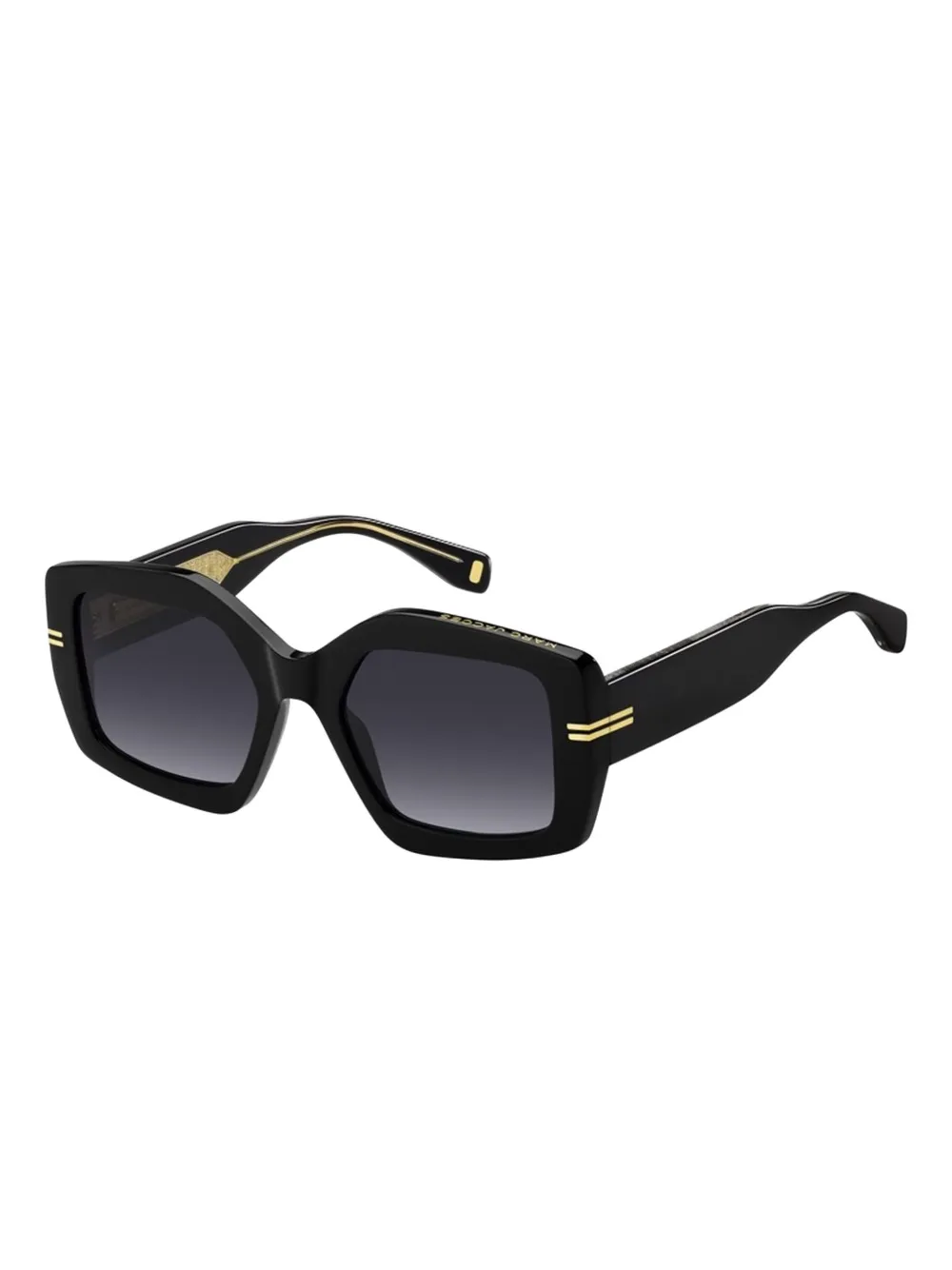 Marc Jacobs Eyewear geometric-frame sunglasses - Zwart