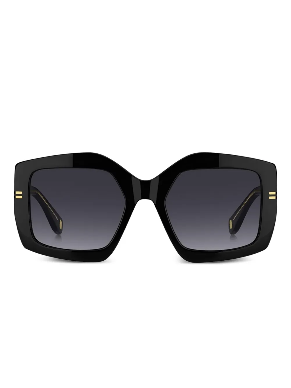 Marc Jacobs Eyewear geometric-frame sunglasses Zwart