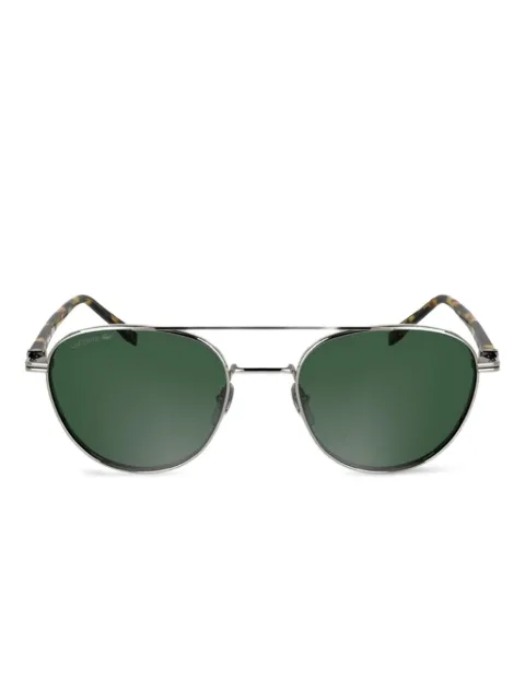 Lacoste lentes de sol con armazón redonda