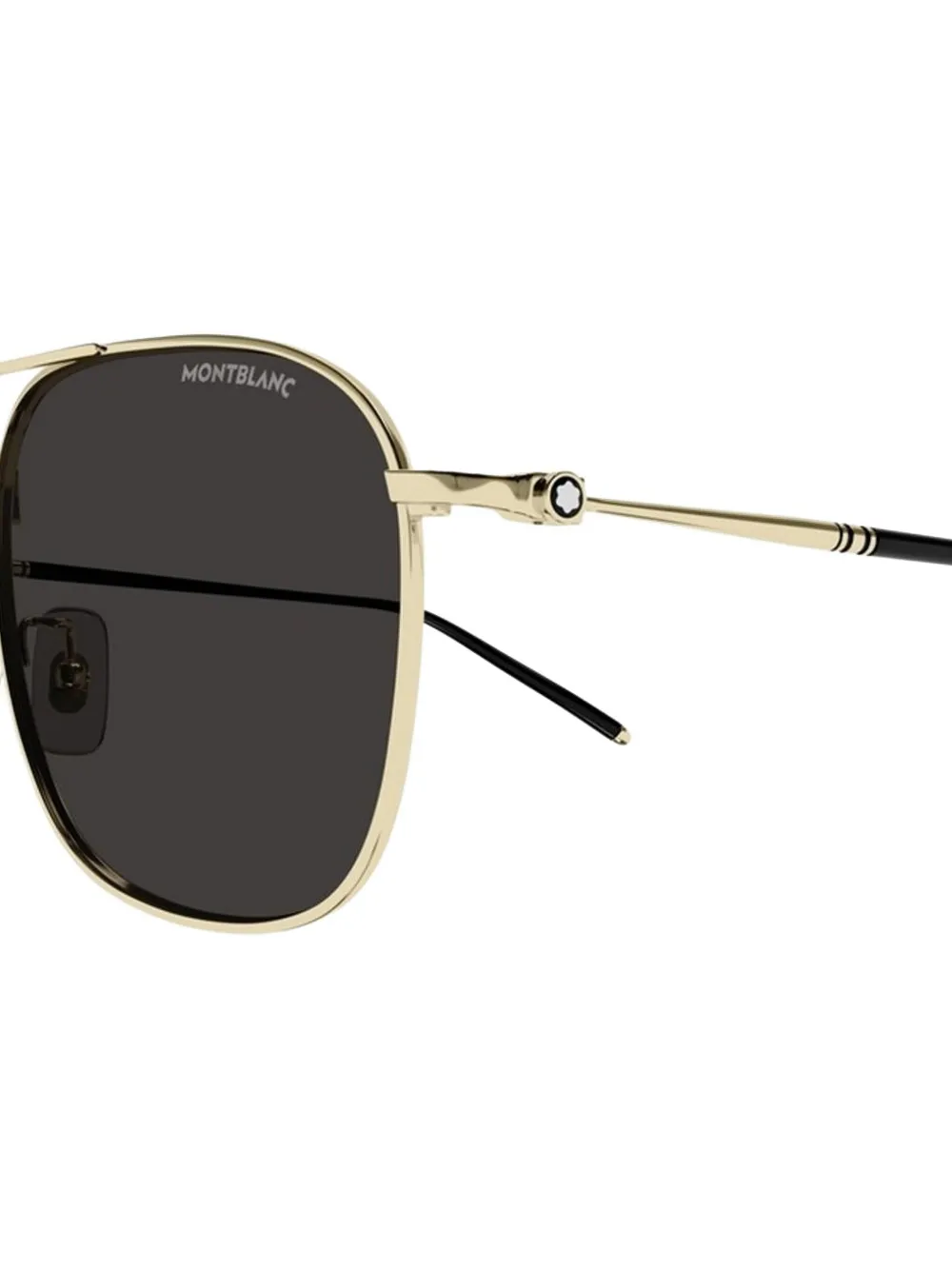 Montblanc pilot-frame sunglasses Goud