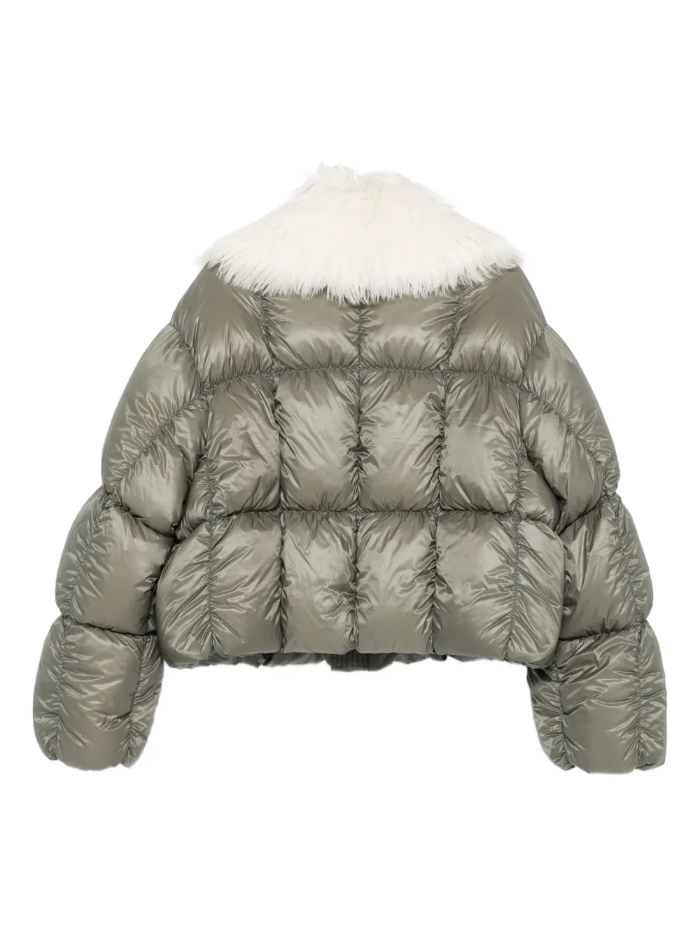 Jil Sander quilted jacket Groen