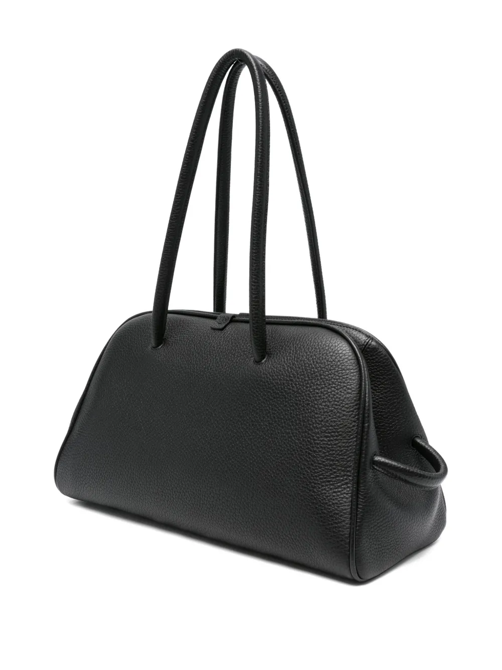 Jacquemus Tourism leren shopper Zwart