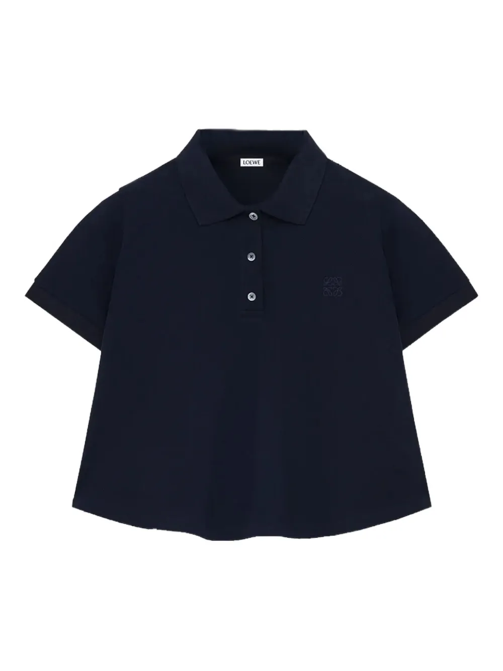 LOEWE trapeze polo shirt - ブルー LOEWE trapeze polo shirt - ブルー