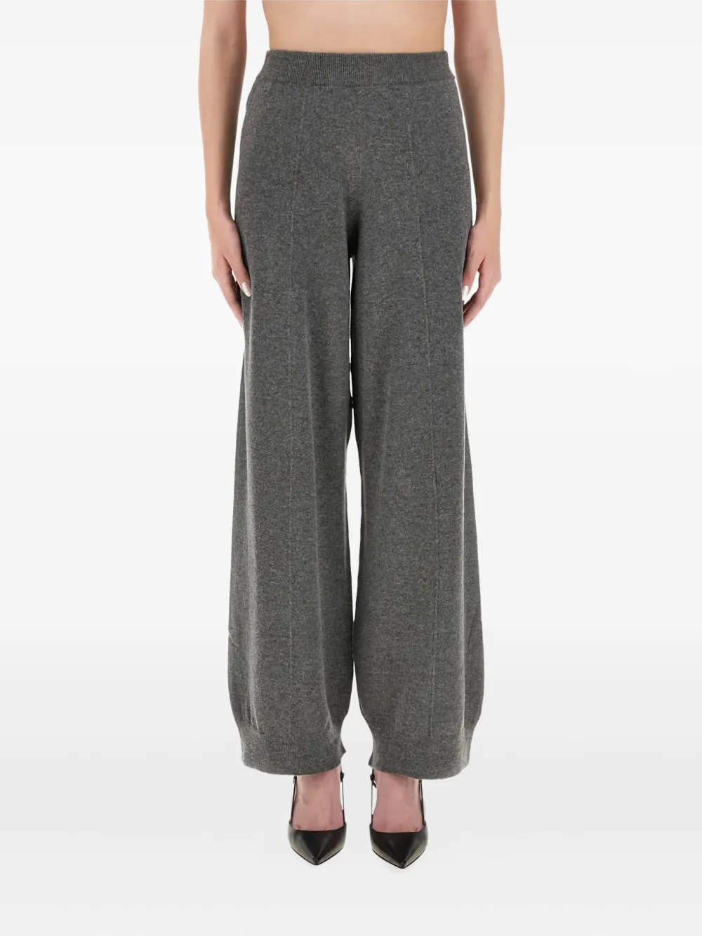 Fabiana Filippi tapered wool trousers | Grey | Image 1