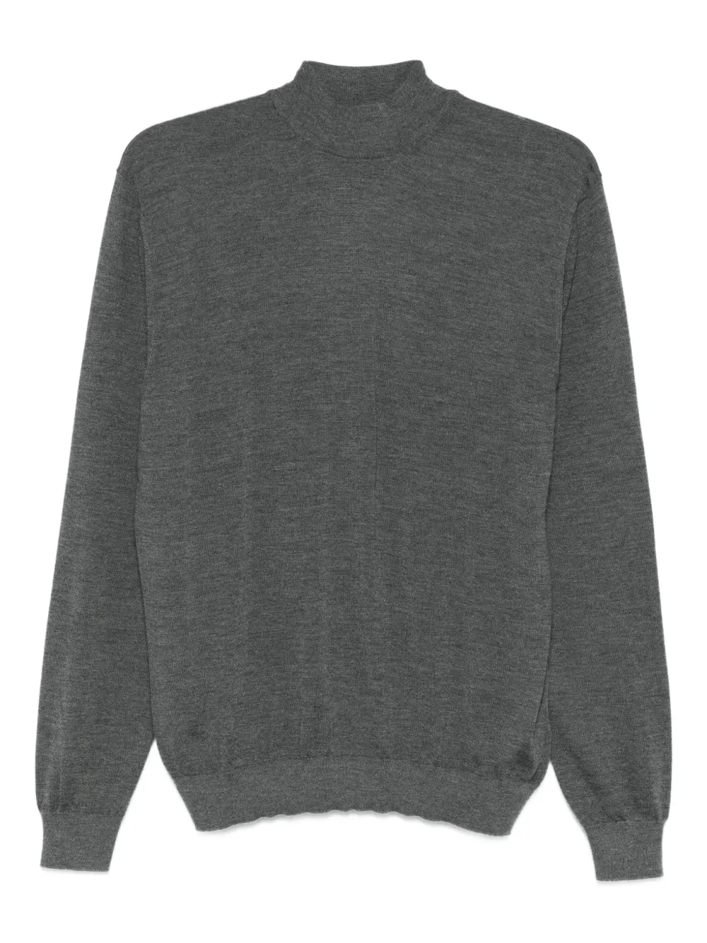 Malo high-neck sweater Grijs