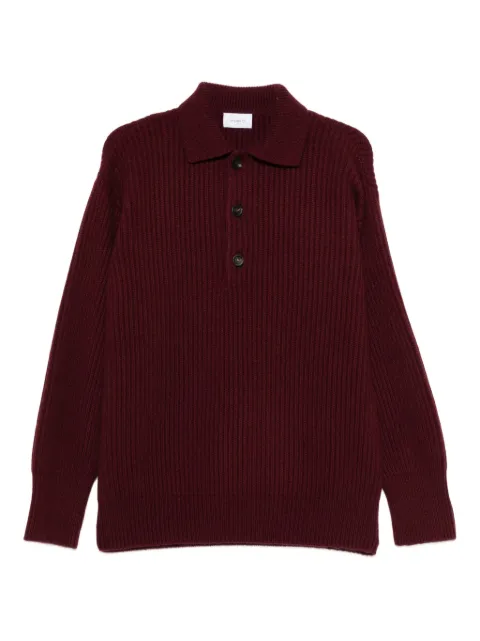 Malo button-placket sweater