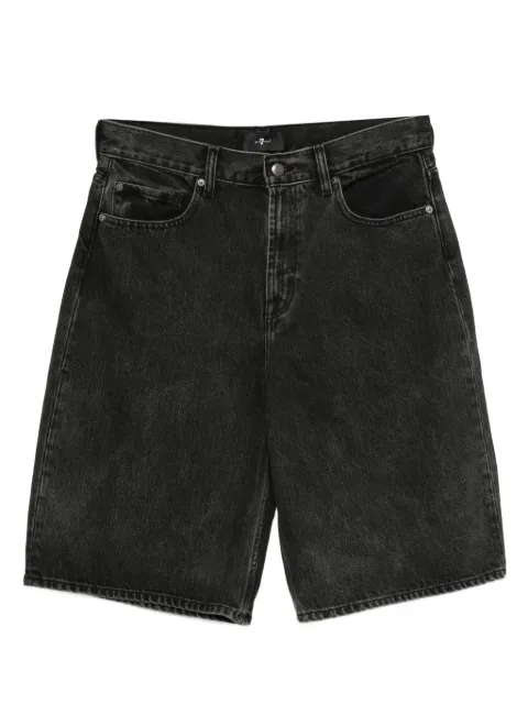 7 For All Mankind cotton denim shorts
