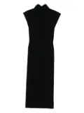 Alberta Ferretti sleeveless midi dress - Black