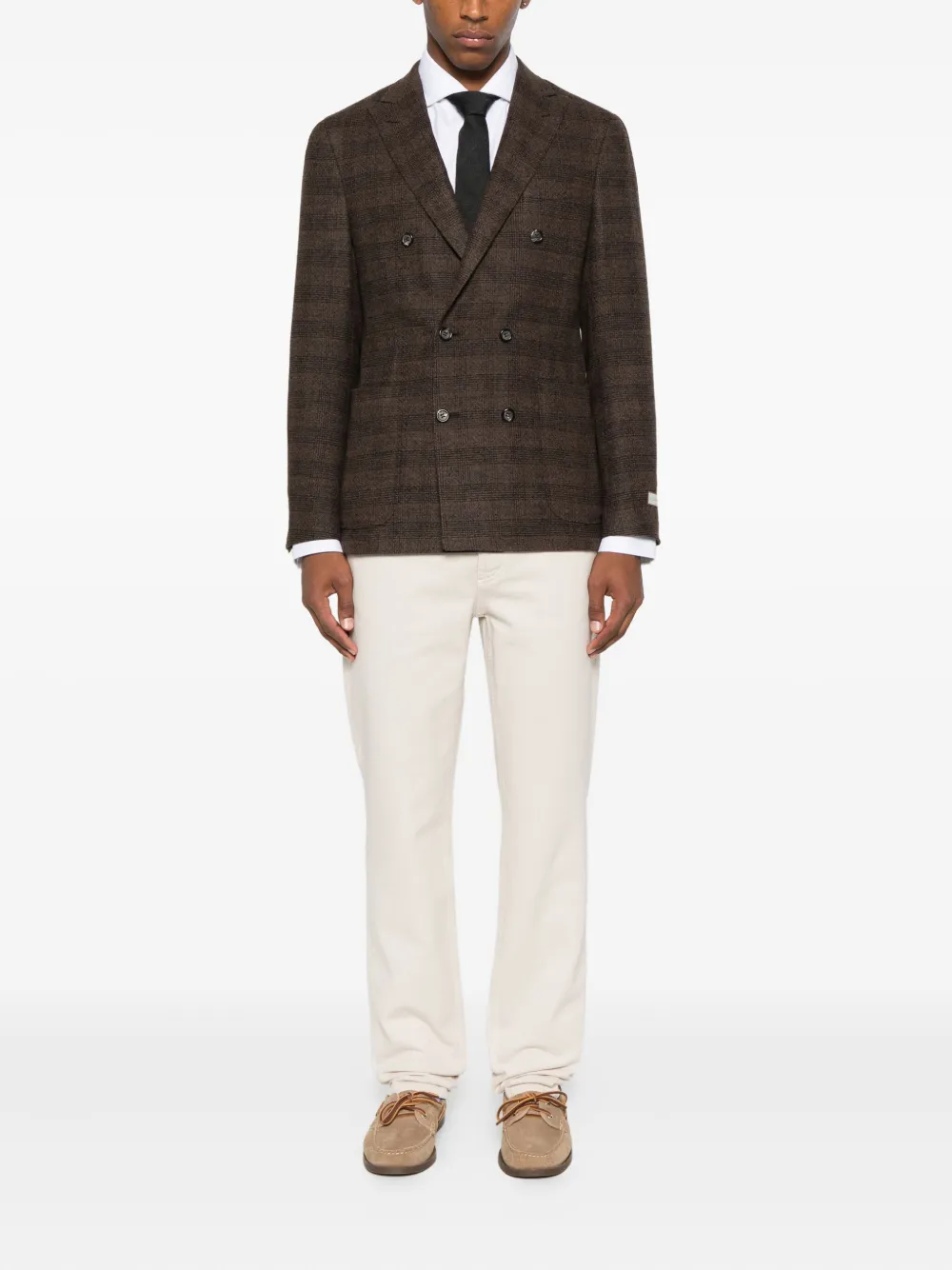 Brunello Cucinelli long-sleeve shirt Wit