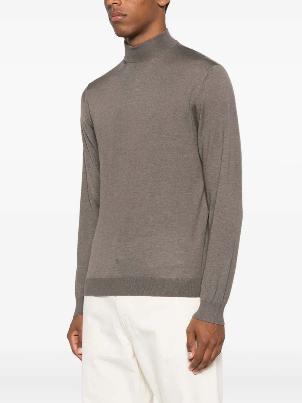 Malo crew-neck sweater Grijs