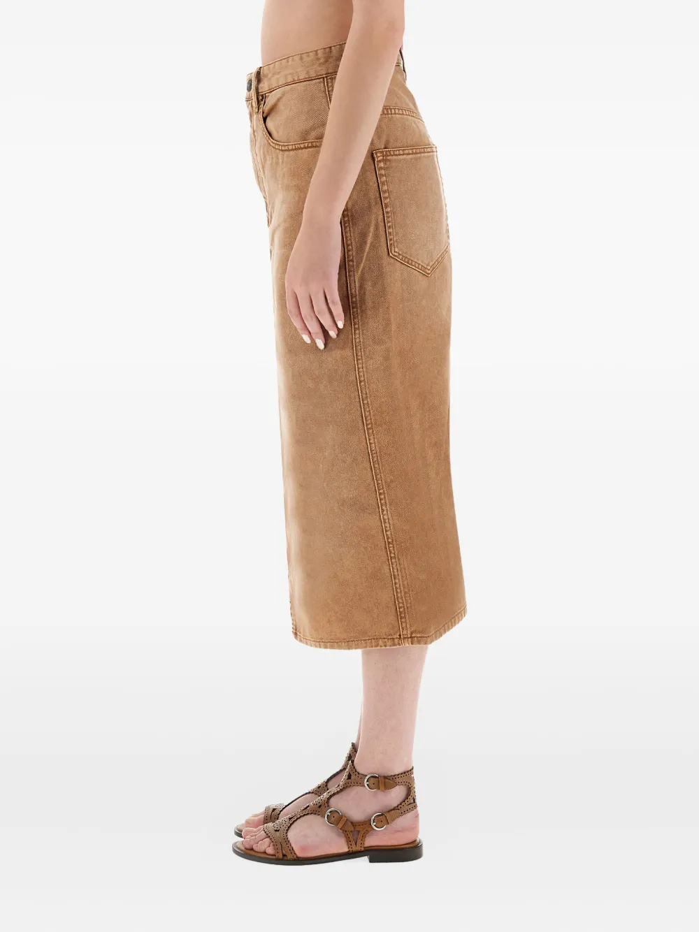 ISABEL MARANT Denim rok Bruin