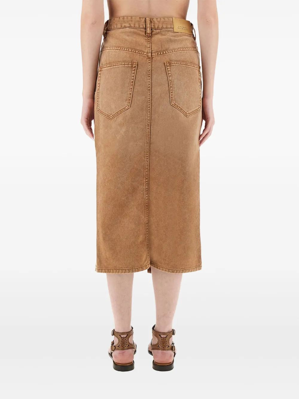 ISABEL MARANT Denim rok Bruin