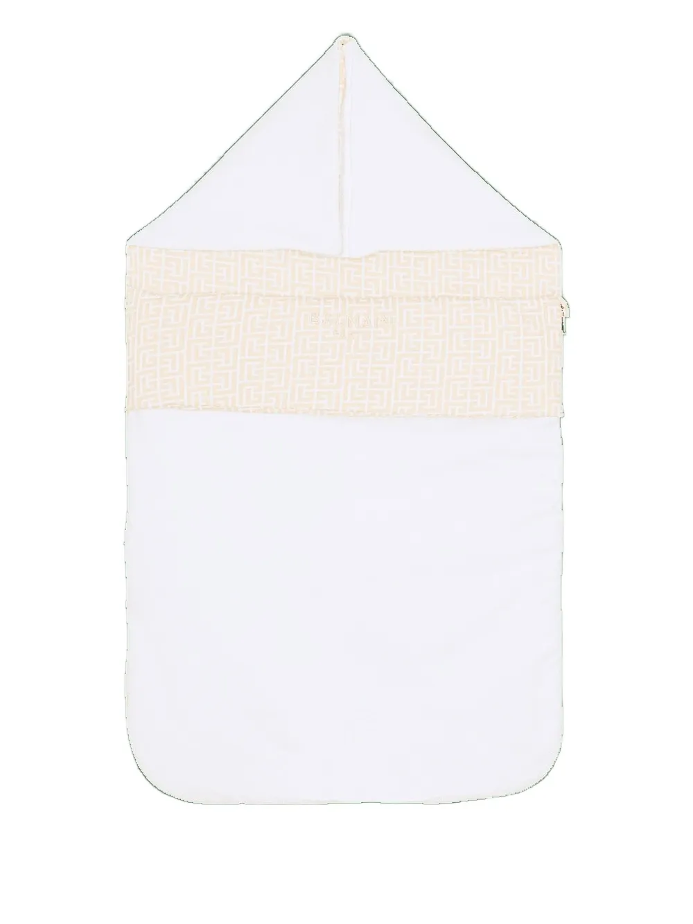 Balmain Kids Slaapzak met logopatroon - Wit