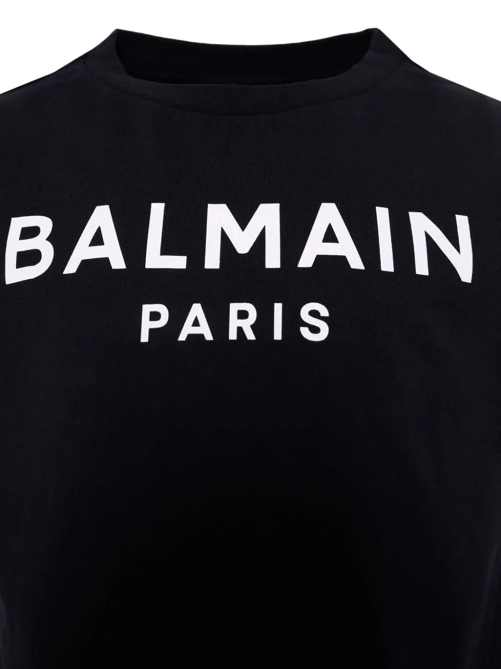 Balmain Kids T-shirt met logoprint Zwart