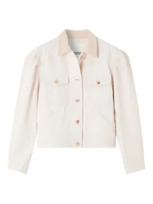 ISABEL MARANT Ninon Cotton Jacket | Neutrals | FARFETCH