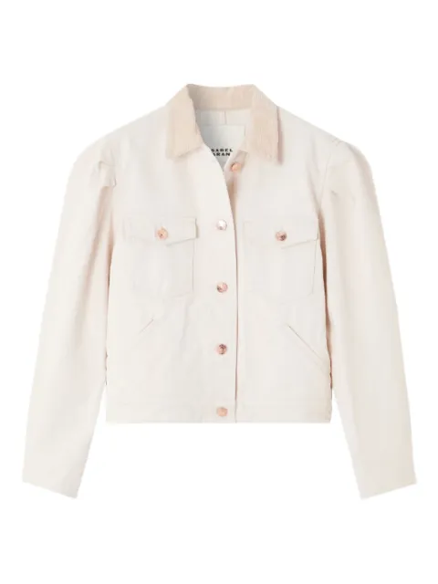 ISABEL MARANT puffed-sleeve pocket jacket