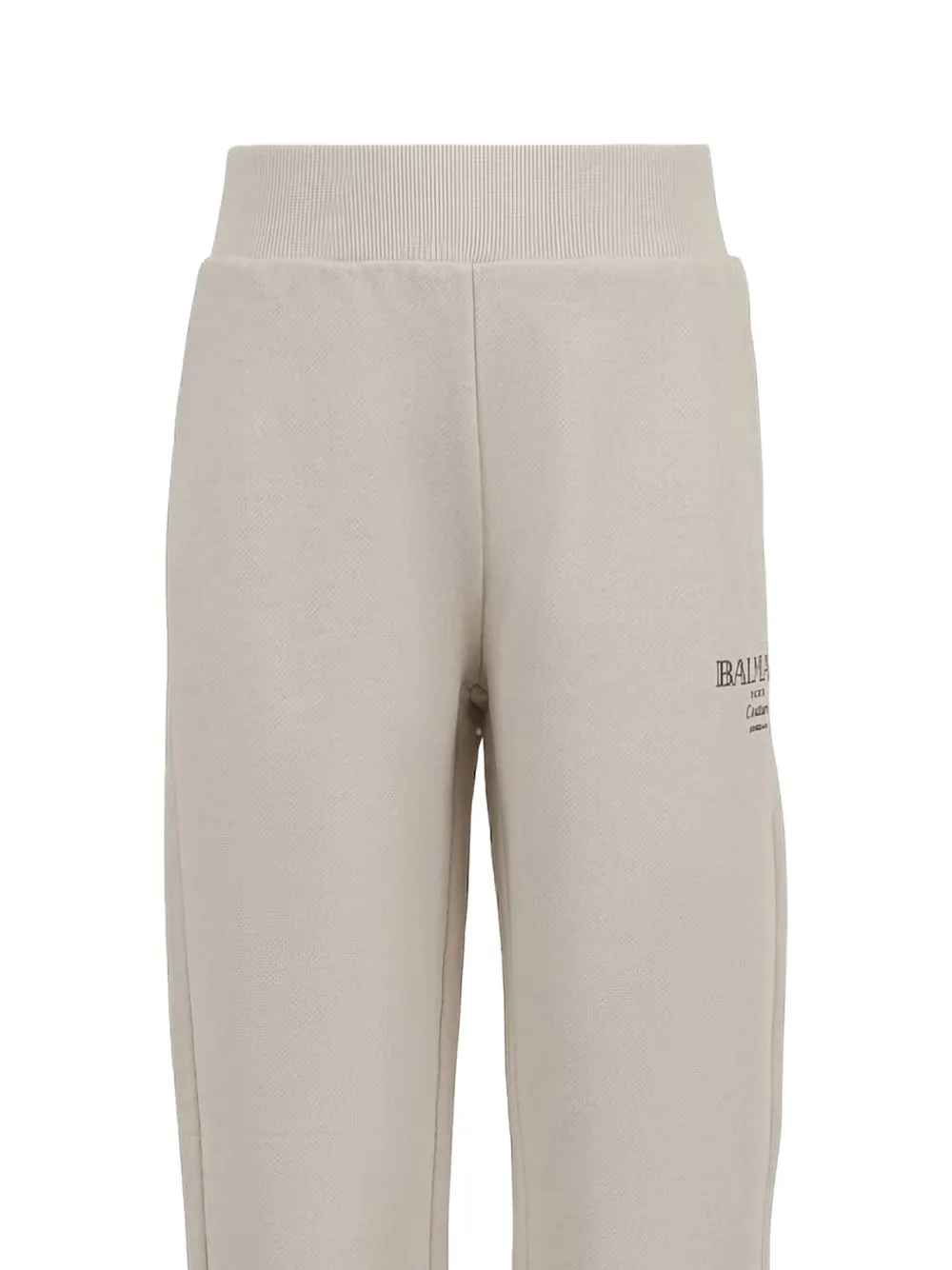 Balmain Kids Trainingsbroek met logo Beige