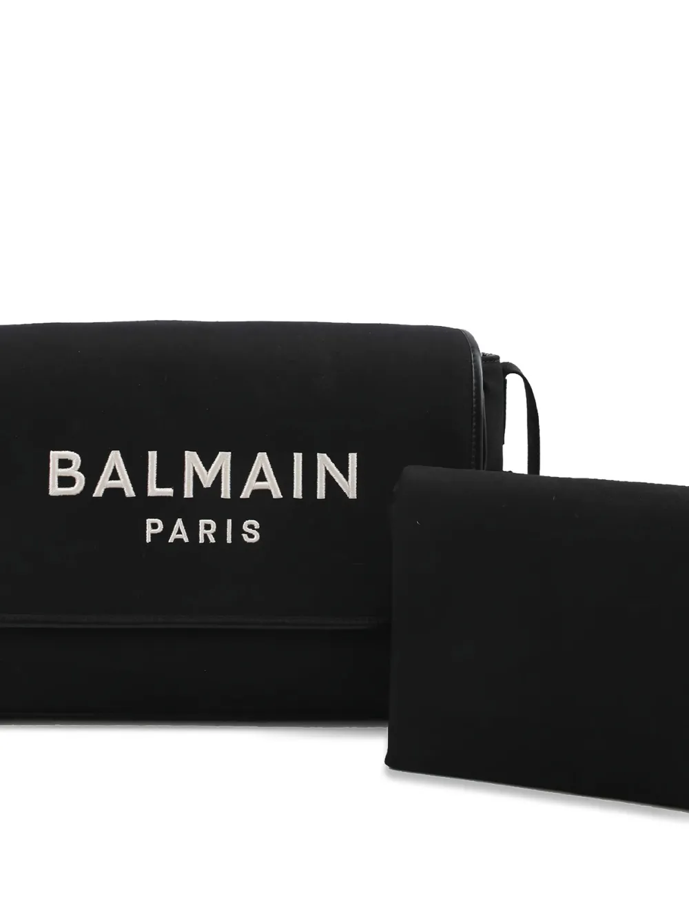 Balmain Kids Luiertas met geborduurd logo - Zwart