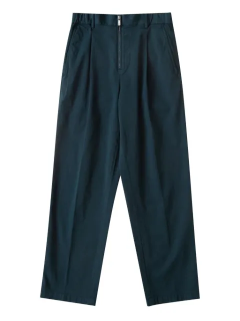 Helmut Lang zip cotton trousers