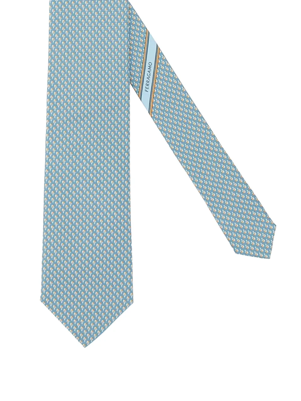 Ferragamo patterned silk tie | Image 2
