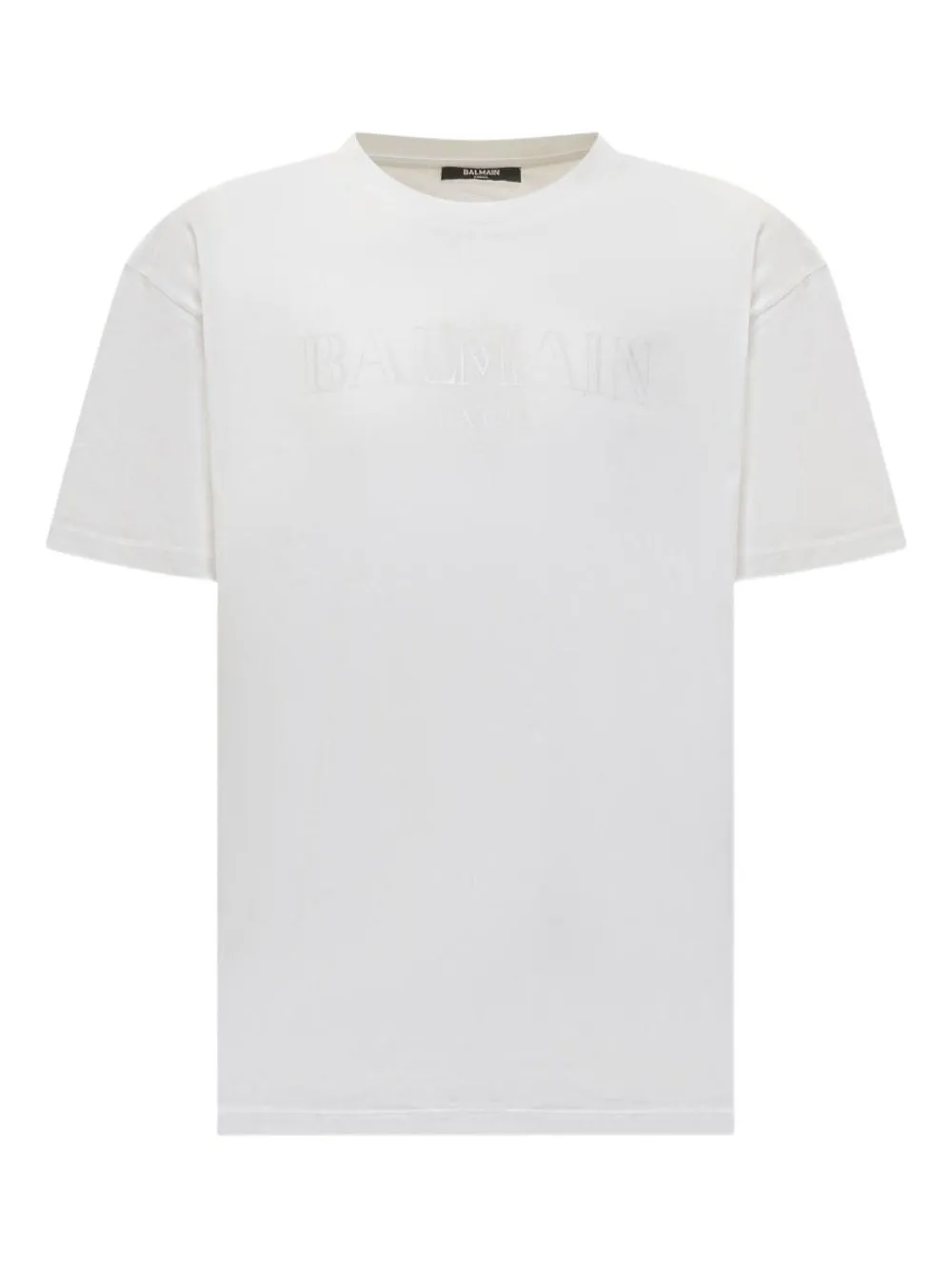 Balmain Kids logo-detail T-shirt - Bianco