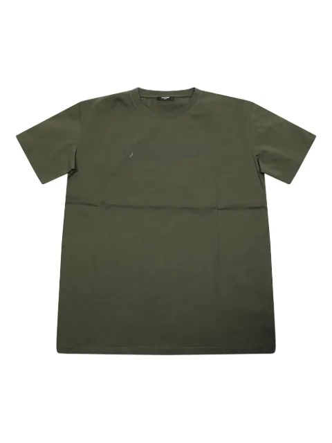 Balmain Kids playera con logo estampado