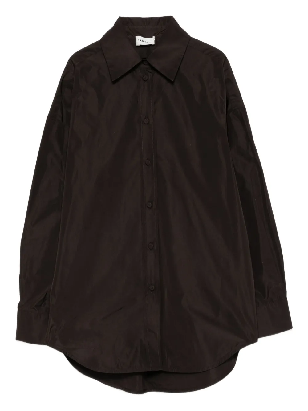 P.a.r.o.s.h Button-down Shirt In Brown