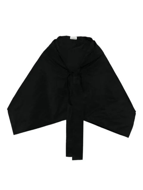 P.A.R.O.S.H. Pimpy self-tie cape jacket