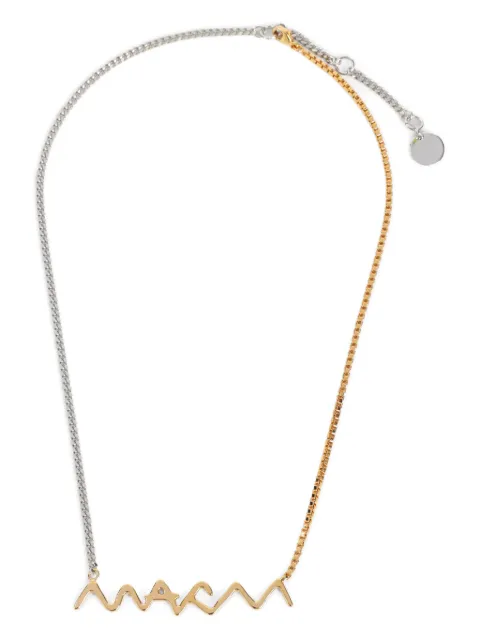 Marni two-tone chain necklace