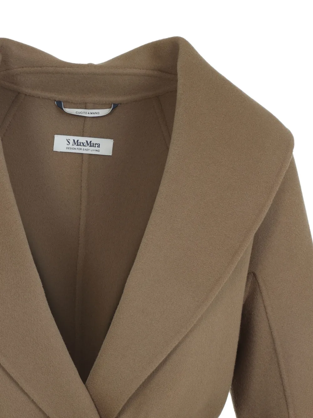 'S Max Mara Wikkeljas met ceintuur Bruin