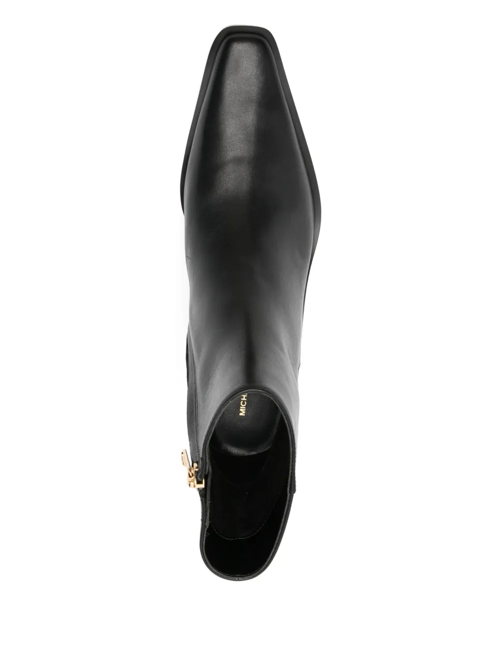 Michael Kors 65mm leather zip-fastening cowboy boots Black