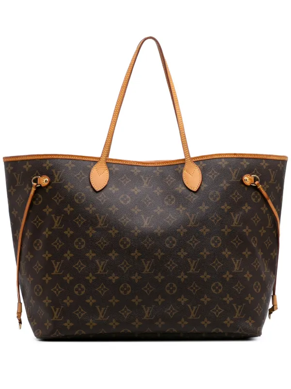Louis Vuitton Pre-Owned 2014 Monogram Neverfull GM Tote Bag