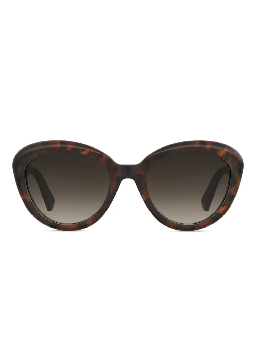 Moschino Eyewear tortoiseshell oversized sunglasses Bruin