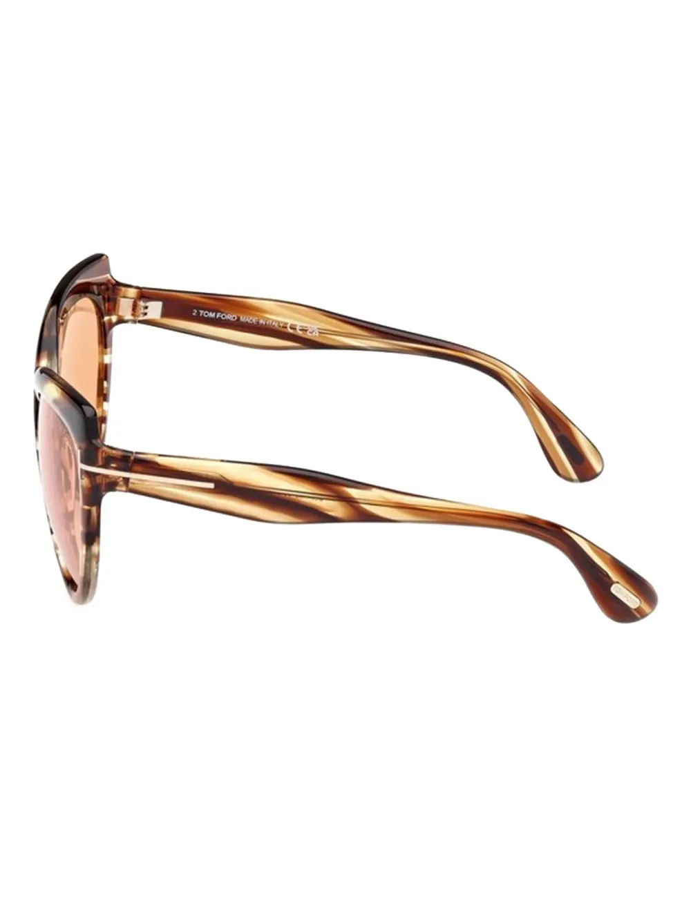 TOM FORD Eyewear oversized-frame sunglasses Bruin