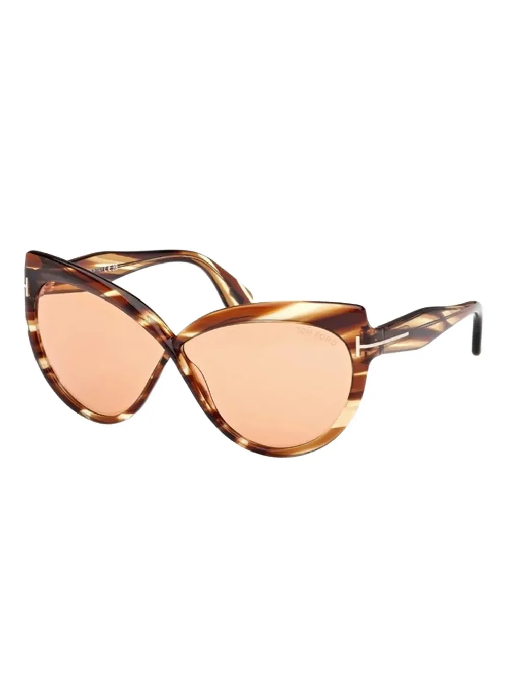 TOM FORD Eyewear oversized-frame sunglasses Bruin