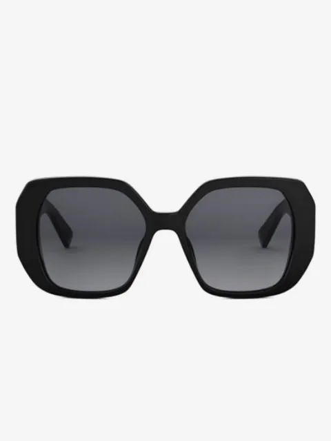Bvlgari lentes de sol con armazón geométrica