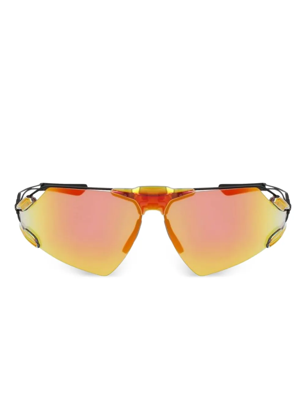 Nike biker-frame sunglasses - ブラック Nike biker-frame sunglasses - ブラック