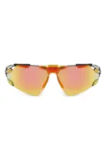 Nike biker-frame sunglasses - Black