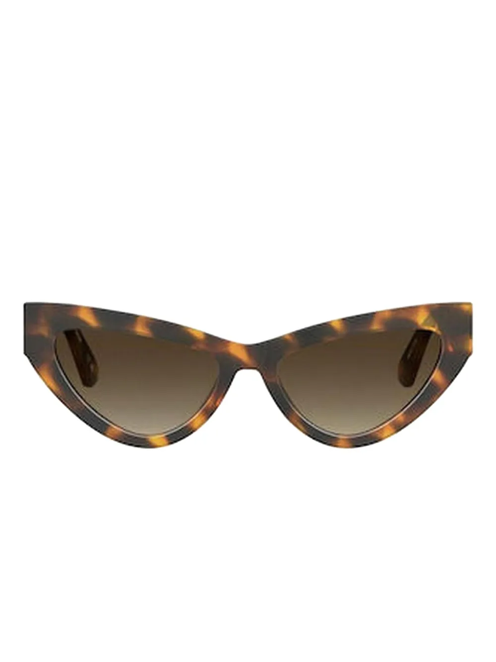 Moschino Eyewear cat-eye acetate sunglasses - Marrone