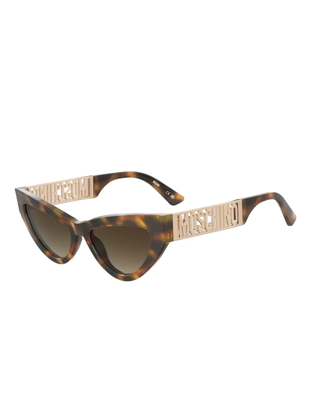 Moschino Eyewear cat-eye acetate sunglasses - Bruin