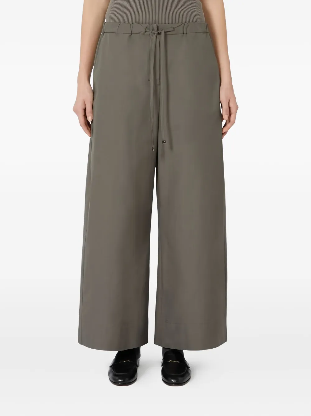'S Max Mara drawstring trousers Grijs