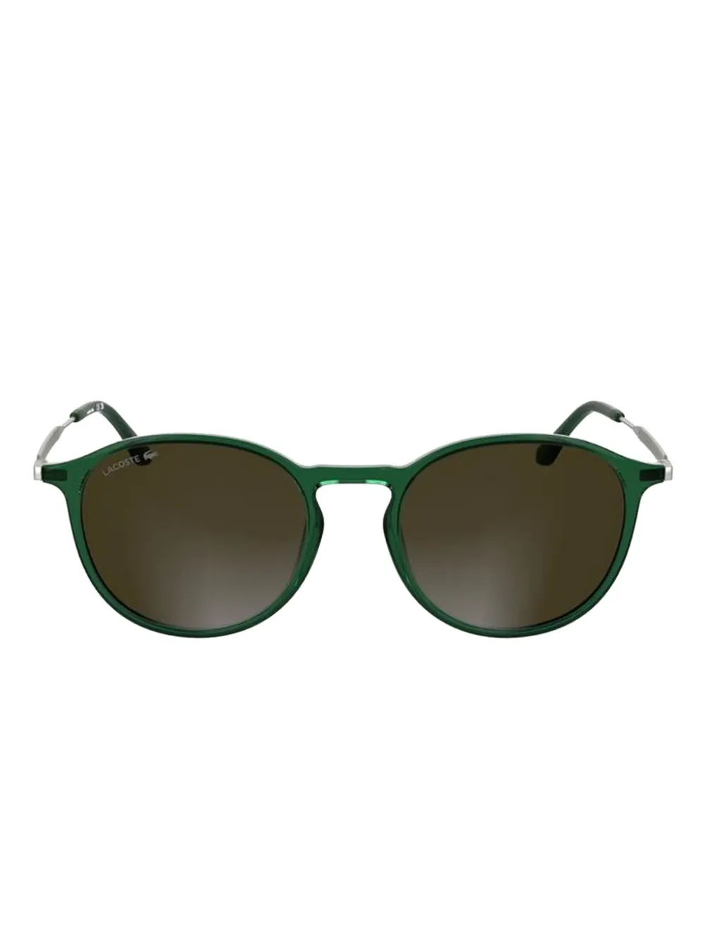 Lacoste round-frame sunglasses - Verde