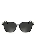 Lacoste geometric-frame sunglasses - Silver