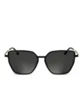 Lacoste geometric-frame sunglasses - Silver