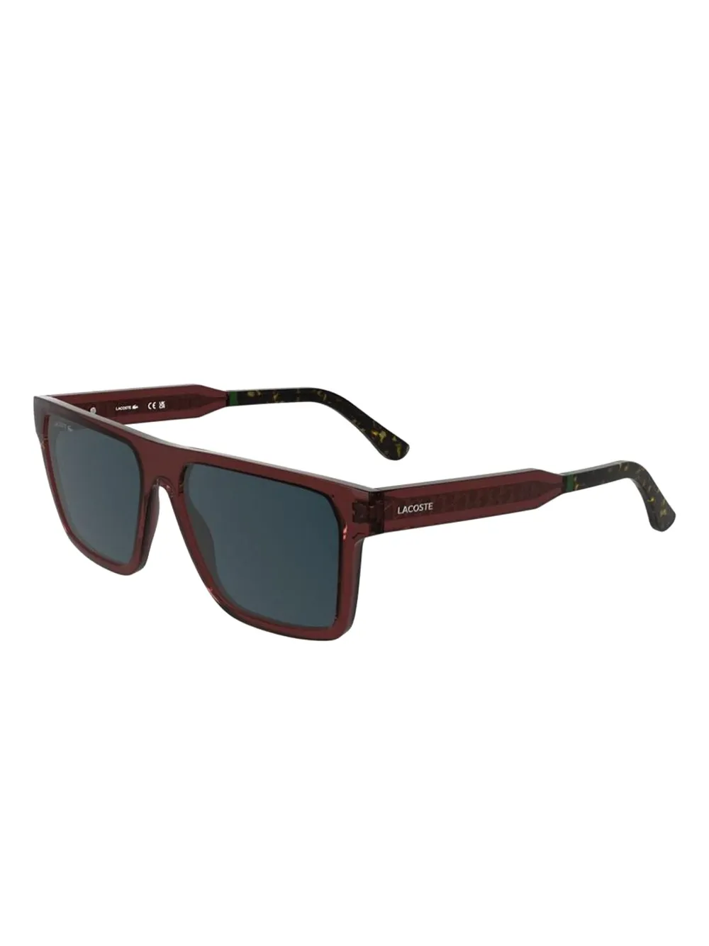 Lacoste square-frame sunglasses Rood