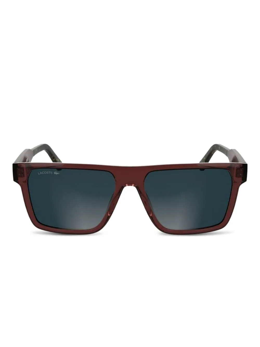 Lacoste square-frame sunglasses Rood